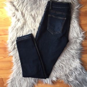 dark blue skinny jeans/jeggings